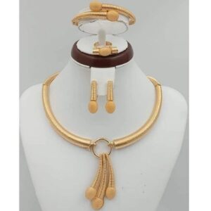 Bridal Wedding And Engagement Jewelry Set