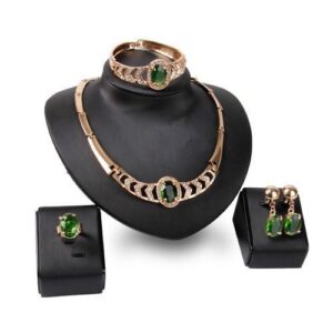 4PCs Women Jewelry Set Wedding And Engagement Jewelry Set