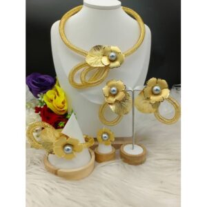 Brazillian Luxury For Royals Jewelry Earring Necklaces Set