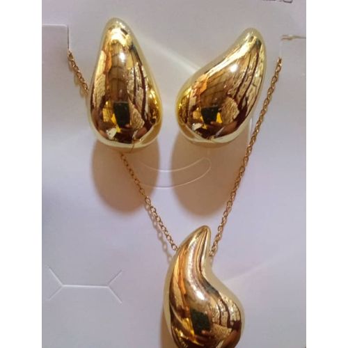 Classic Design Gold Color Jewelry Set