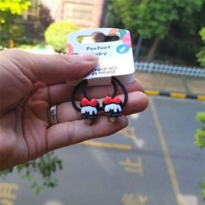 2pcs New Cute Ice Cream Princess Headwear Kids Elastic Hair