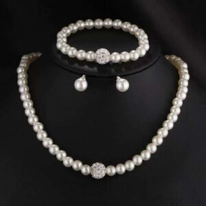 Beautiful Pearls Jewelry Fashion Set