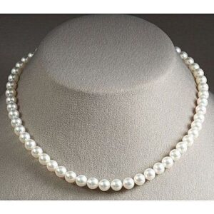 Beads White Pearl Bead - Necklace