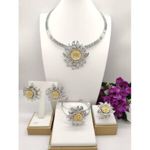 Brazilian Gold Plated Elegant Jewellery Sets
