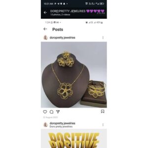 2022 Fashio Bracelet Ring Set Dubai African Wedding Gifts