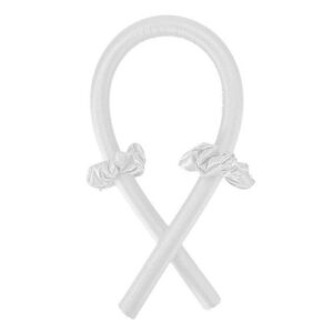 Heatless Curling Rod Headband No Heat Hair Curlers Ribbon Hair Rollers Sleeping Soft Curl Bar Wave Formers Diy Hair Styling Tool-Cream