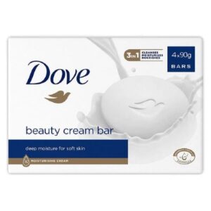 Dove Beauty Cream Bar, 90g X 4bars