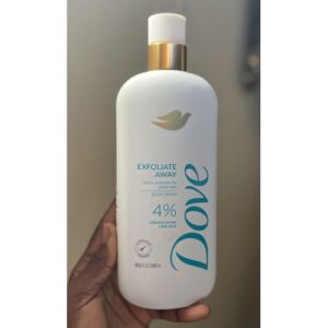 Dove Exfoliate Away Body Wash With 4% Restoring Serum 18.5oz
