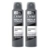 Dove Twin Pack Men Body Spray Invisible?Dry?250ml
