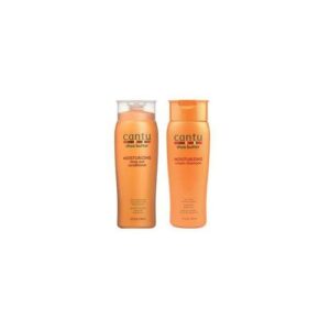 Cantu Moisturizing Cream Shampoo & Rinse Out Conditioner