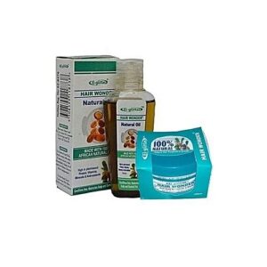 El Glittas Hair Wonder Oil + Cream