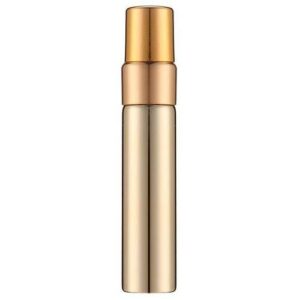 14 Tube UV Glass Half Cover Aluminum Spray Bottle 5ml Portable Cosmetics Subbottle Delay Spray Bottle Empty Bottle Printing gold Gold