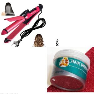 Nova Hair Straightener /curler & Hair Wonder   Cream