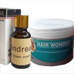 Andrea Hair Wonder Cream, Fast Action Bald/Hair Growth Essence Oil