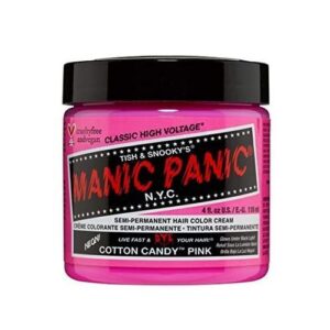 Manic Panic Semi Permanent Cream Hair Color Cotton Candy 118ml