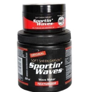 SoftSheen Carson Sportin' Waves Relaxer Texturizer &. Gel Pomade Wave Cream