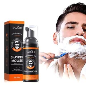 SADOER Mild Hair Removal Beard Shaving Mousse Foam For Men 60ML