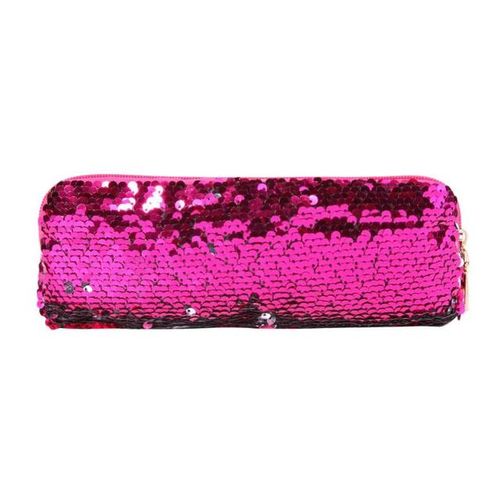 Sequins Cosmetics Pen Case Women Girls Purse Walle