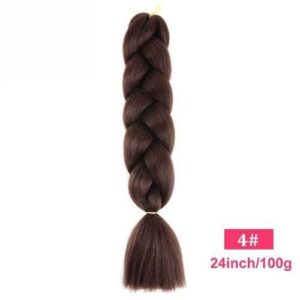 Color braided hair big braid jewelry dirty braid hair accessories solid color jumbo braids hair