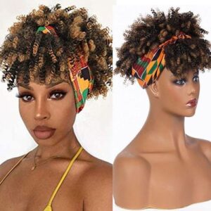 Africa hair band small curly hair wig explosion chemical fiber wig headband wig manufacturer wholesale