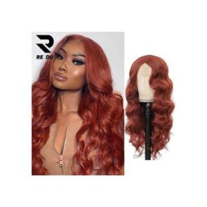 Cheap Custom Color Frontal Afro Wigs Synthetic Wigs For Black Women Synthetic