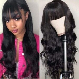 30 Inch Body Wave 3x1 Middle Part Lace Wigs With