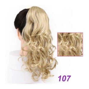 As Synthetic Retro Ponytail With Comb Europen Princess Curly Puff Ponytail Clip In Hair Tail Natural False Hair Extension
