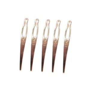 5x Dreadlock Interlocking Needles Locks Braids Crochet Hooks Golden