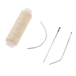 5 Hair Track Weft  Weaving Sewing Thread W/ 3pcs I/C/J