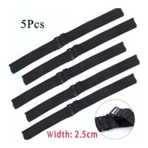 Alileader 5 Pcs/lot Adjustable Elastic Band Sewing For Making Wigs Tools 30cm High Elastic Breathable 2.5cm Width