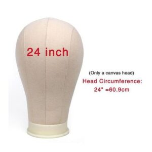 Alileader Wig Styling Mannequin Wig Stand Canvas For Making Display Block Mannequin Mannikin Free Stocking Caps
