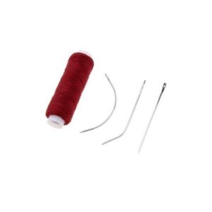 6 Hair Weaving Thread Red