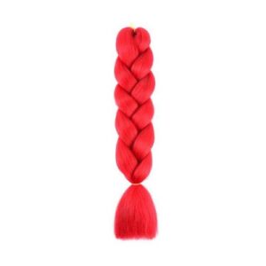 24 Inches Jumbo Braid Synthetic Braiding Hair Hair Extension For Women Diy Hair Braids Pink Purple Gray