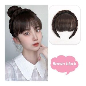 Beautycodefake Wig Bangs Fringe Clip In Hair Pieces Front Extension Neat For Women Girl Hair