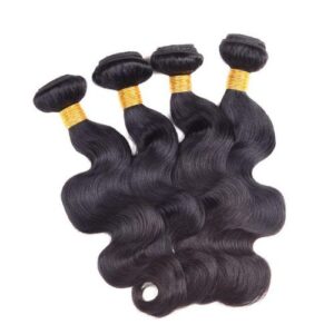 14inch 12A 3 Bundle Pack Bodywave Remy Real Hair Weft Bundles 300g - Unprocessed Hair Extensions For Women