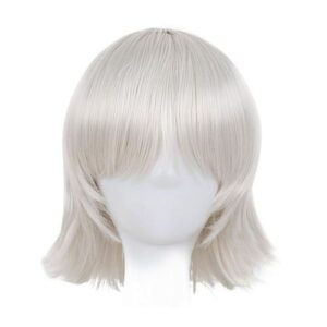 Cosplay Wig Fei-Show Synthetic Heat Resistant Fiber Short Wavy Hair Women Ladies' Costume Halloween Carnival Events Hairpiece