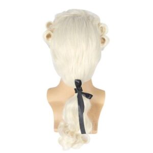 Colonial Judge Lawyer Party Heat Resistant Role Blonde