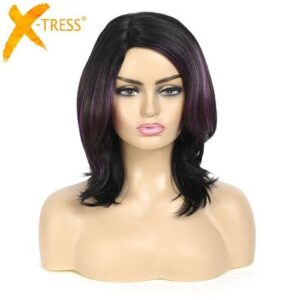 C Hair S For Women X-TRESS Side Part Vintage Style Medium