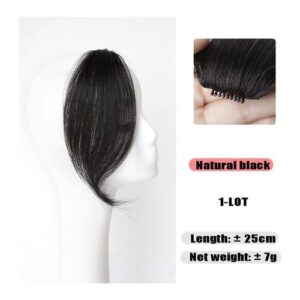 For Forehead Wig Piece Natural One Piece Invisible And Traceless French Center Split Bangs