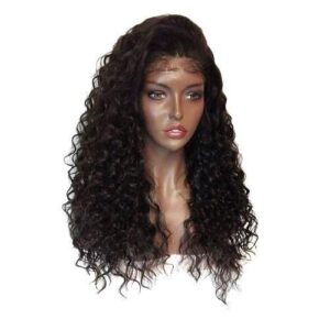 Fluffy Curly Long Lace Frontal Synthetic Wig