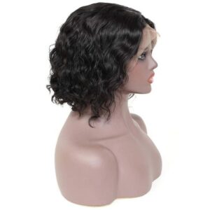 Bob Wigs Curly Short Hair Lace Front Wave Charm for Women Lady Party Cosplay New,M NO5111