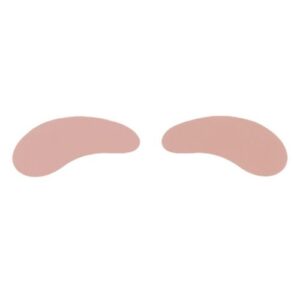 Natural Eyelash Extension Patches Multi-color Ultra-thin Washable Silicone Patches Eyelash Extension Supplies Tools,Pink NO5116