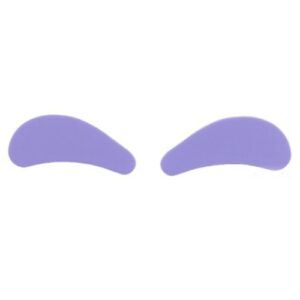 Natural Eyelash Extension Patches Multi-color Ultra-thin Washable Silicone Patches Eyelash Extension Supplies Tools,Purple NO5112
