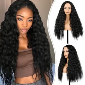 Short Curly Corn Perm Wig Naturally Seamless Odorless Wig for Cosplay Parties Or Daily Use NO5246