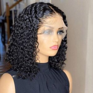 Party Wig Set Fluffy Natural Wigs Female Headgear Short Hair Style for Black Women Curly Wig NO5144