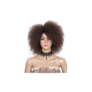 Fashion Black Malefemale Caterpillar With Afro Hairpiece