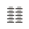 Lot 10pcs One Bag Wig Combs Convenient For Your Wig Cps Sewable Black