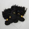 10inch 12A 3 Bundle Pack Deep Curly Remy Real Hair Weft Bundles 300g  Unprocessed Hair Extensions For Women