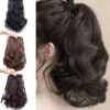 Fashion Curly Ponytail Wigs Realistic Wavy Hair Extensions For Daily Wear Dating Parties NO5234