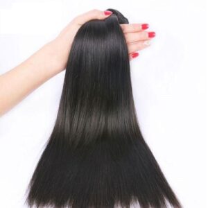 26inch 1 Bundle Pack Virign Remy Real Hair Weft Extensions  Bone Straight